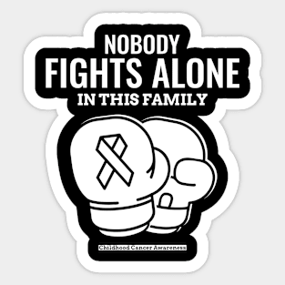 Childhood Cancer Awareness Sticker